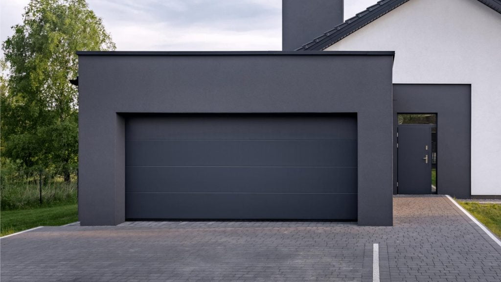 New garage door