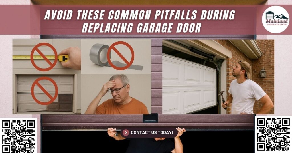 Replacing Garage Door? Avoid These Common Pitfalls for a Safer, Smoother Experience