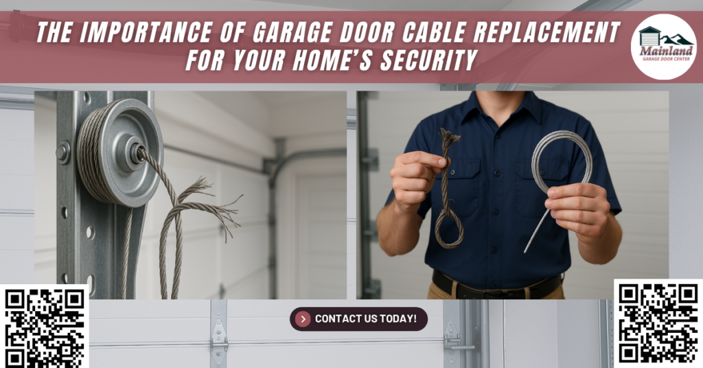 The Importance of Garage Door Cable Replacement for Your Home’s Security