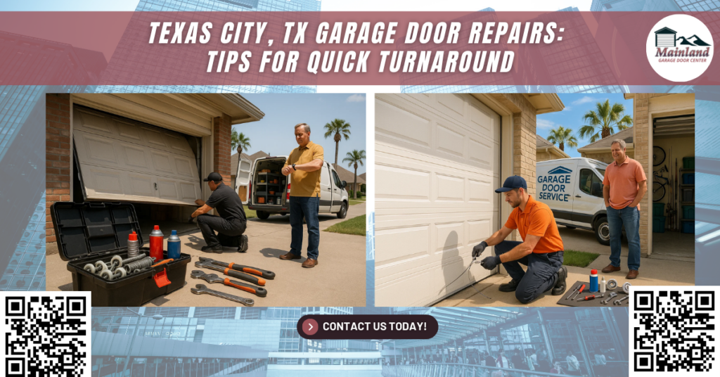 Texas City, TX Garage Door Repairs: Tips for Quick Turnaround - Mainland Garage Door Center