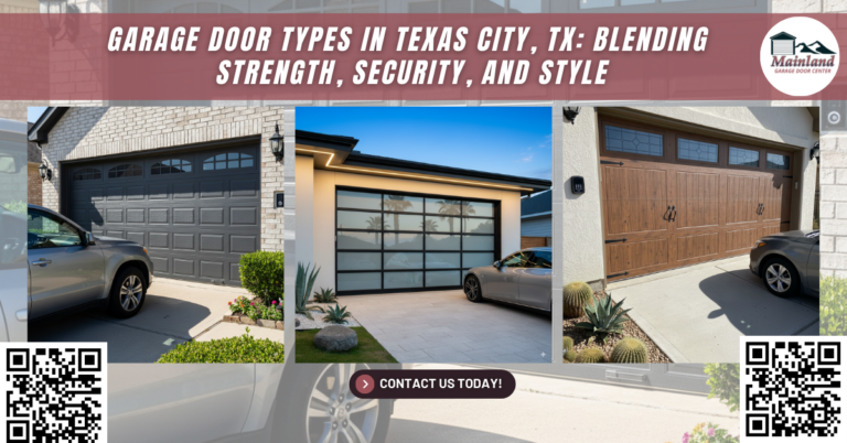 Garage Door Types in Texas City, TX: Blending Strength, Security, and Style - Mainland Garage Door Center